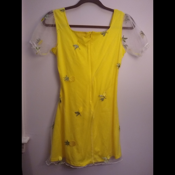 Sugar Thrillz Pineapple Dress - Picture 4 of 4